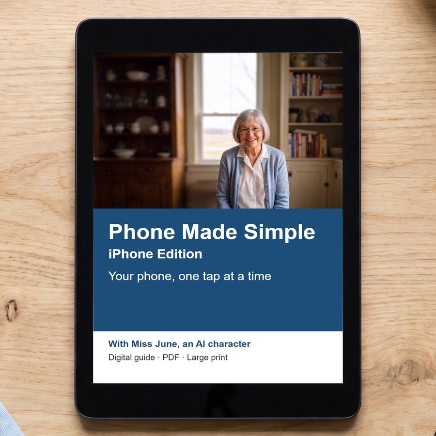 Cover of the guide Phone Made Simple: iPhone Edition